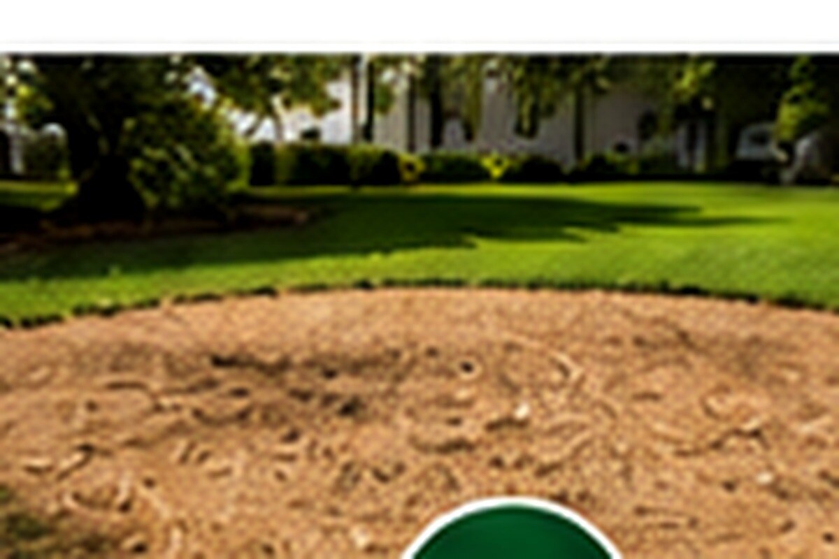 Stump grinding debris cleanup in a Chatsworth residential yard